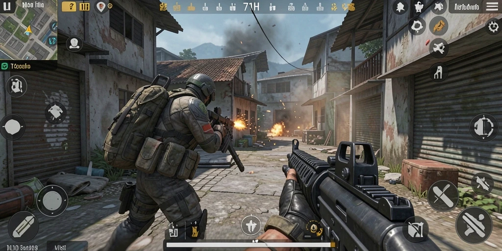 Menampilkan gameplay seru dan menegangkan dalam TPS.