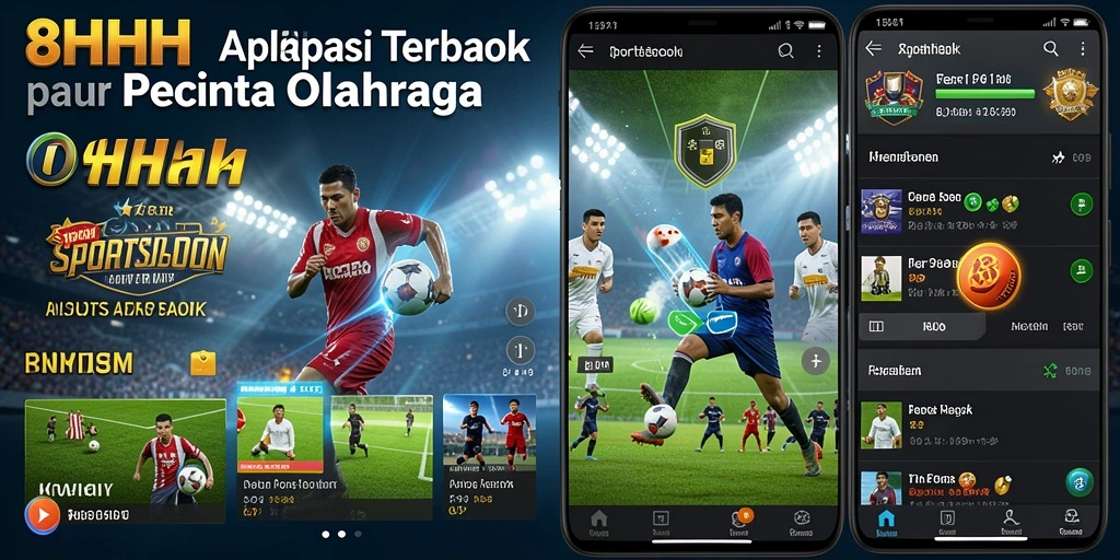 Gameplay menarik dan interaktif dari aplikasi sportsbook 8HHH.