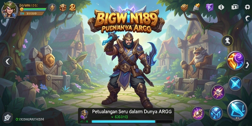 Tangkapan layar gameplay yang menampilkan pertarungan epik dalam BIGWIN189.