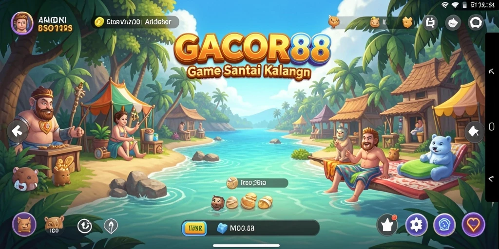 Tangkapan layar gameplay seru dari GACOR88.