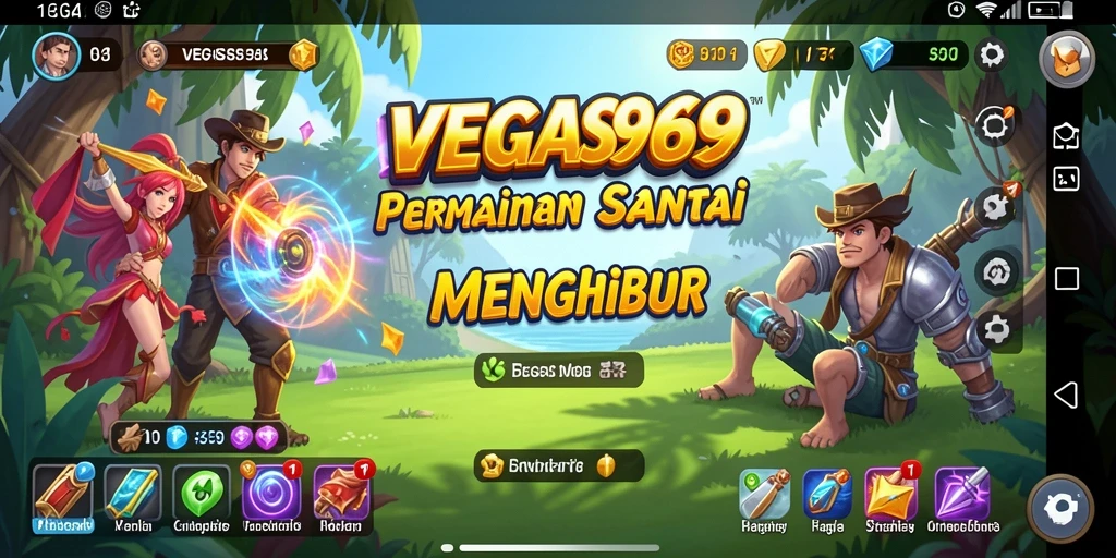 Tampilan gameplay seru dan interaktif dari VEGAS969.
