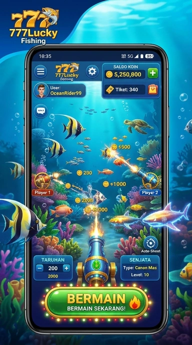 Screenshot dari proses pengunduhan aplikasi di 777lucky.
